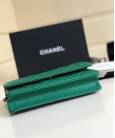 Сумка Ch*nel WOC Wallet On Chain Caviar Green